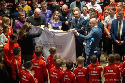 zdjęcie z oficjalnej inauguracji Europejskie Miasto Sportu Rzeszów 2026, fot. Grzegorz Bukała, Urząd Miasta Rzeszowa